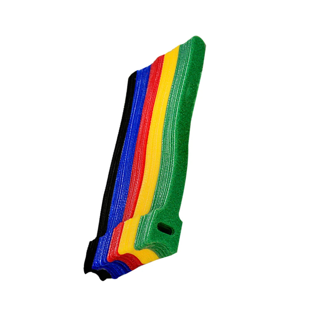 Wiederverwendbare Kabelbinder aus Nylon - Packung mit 50 oder 100 Stück