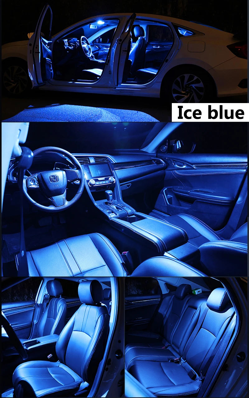 12-Piece LED Interior Light Kit 2011-2015