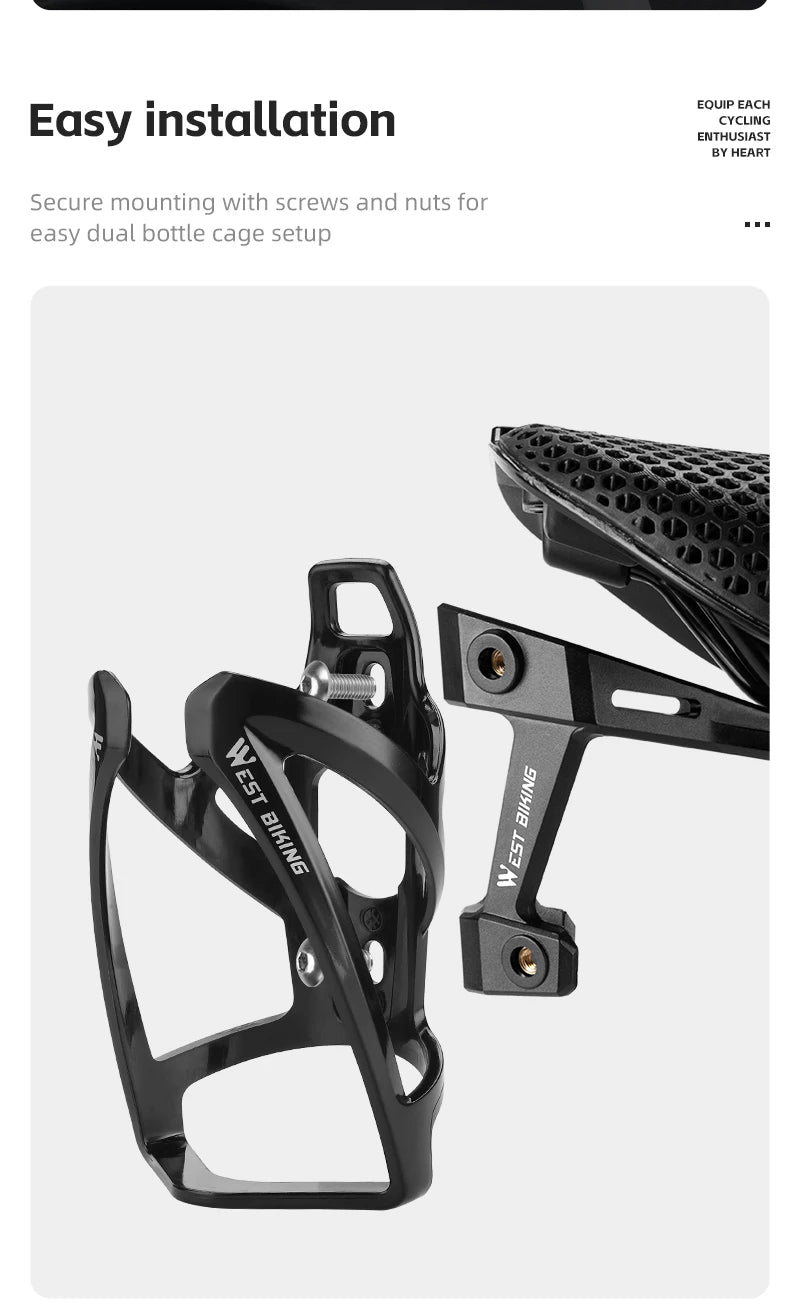 WEST BIKING Adapter za montažu nosača bočice na sedlo