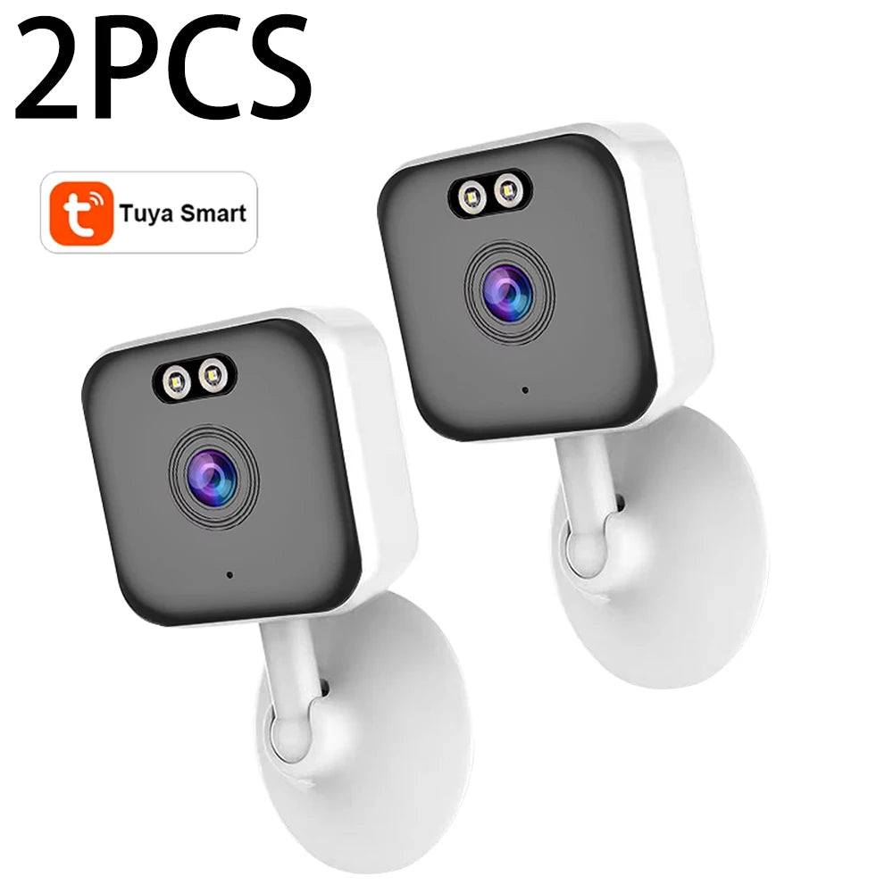 5MP WiFi Indoor Mini Security Camera with Color Night Vision and Two-Way Audio
