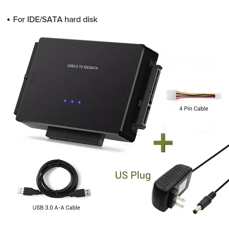 Adapter USB 3.0 do dysków SATA i IDE