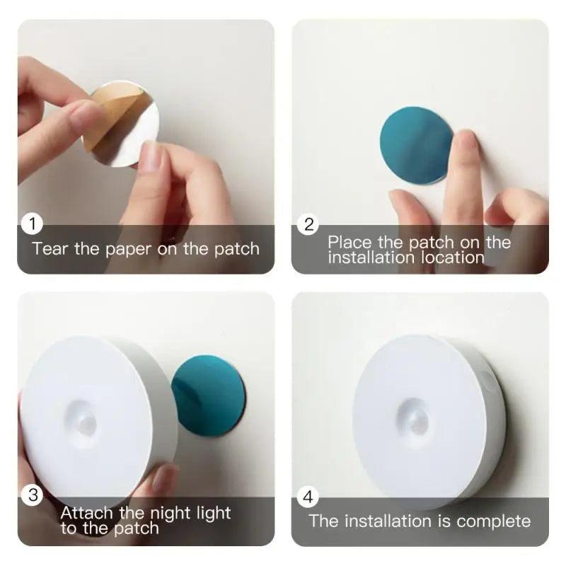 LED Motion Sensor Night Light for Cabinets and Wardrobes