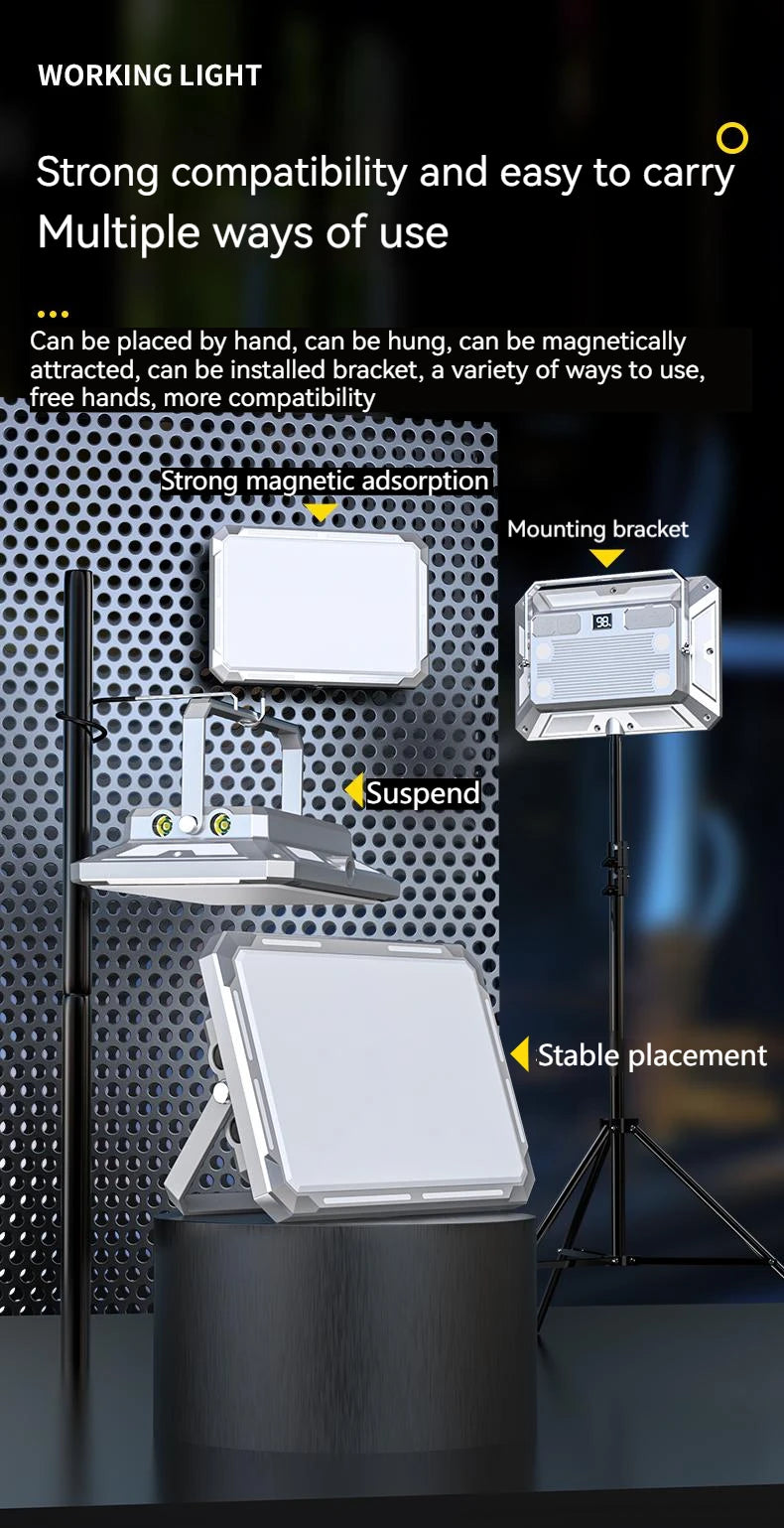 Magnetic Rechargeable LED Camping Light