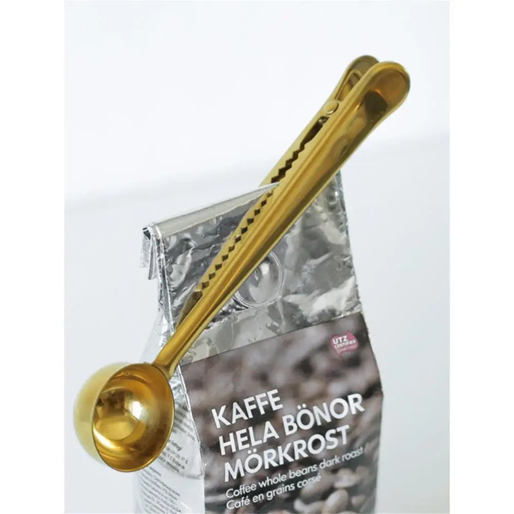 Coffee Measuring Scoop with Bag Clip