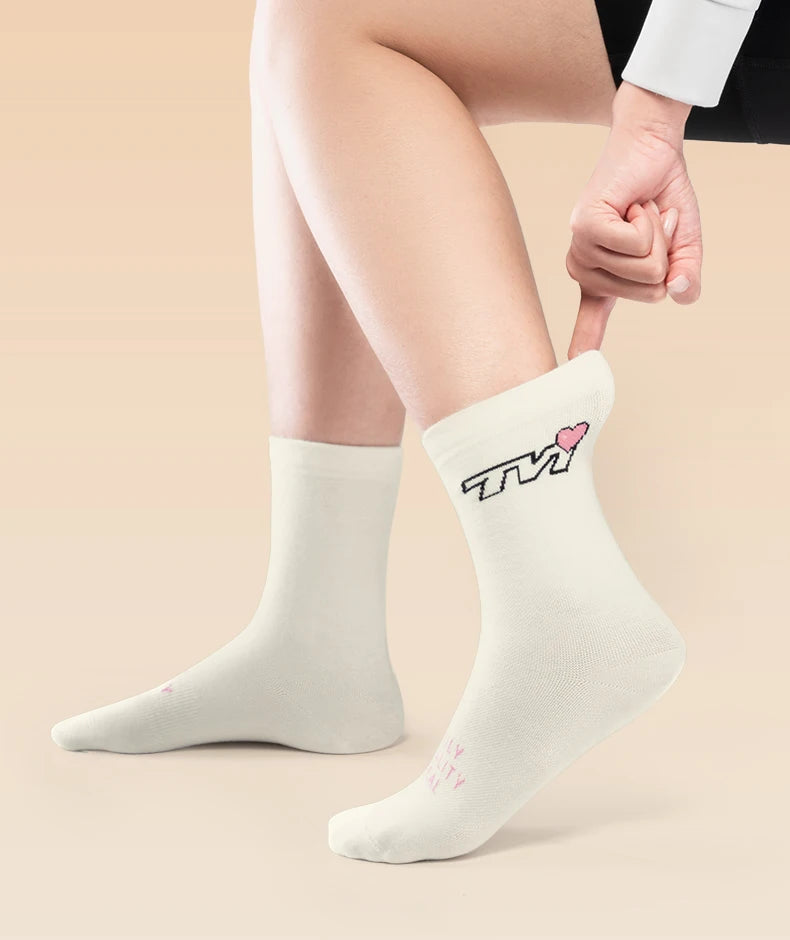 Wool Cycling Socks Moisture-Absorbing Warm Socks for Riding & Hiking