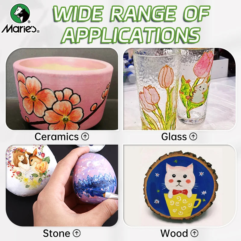 Set akrilnih boja Marie’s 100ml