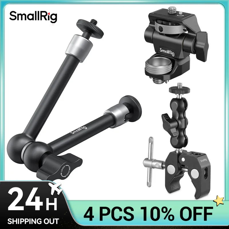 Suportes para monitores de câmara e acessórios para rig - Opções