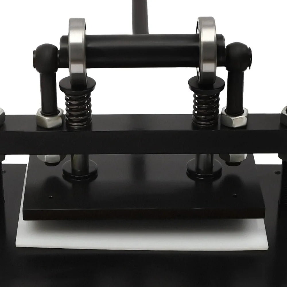 Manual Die Cutting Machine 26 x 16 cm Steel Plate 2 Ton Press Adjustable Height
