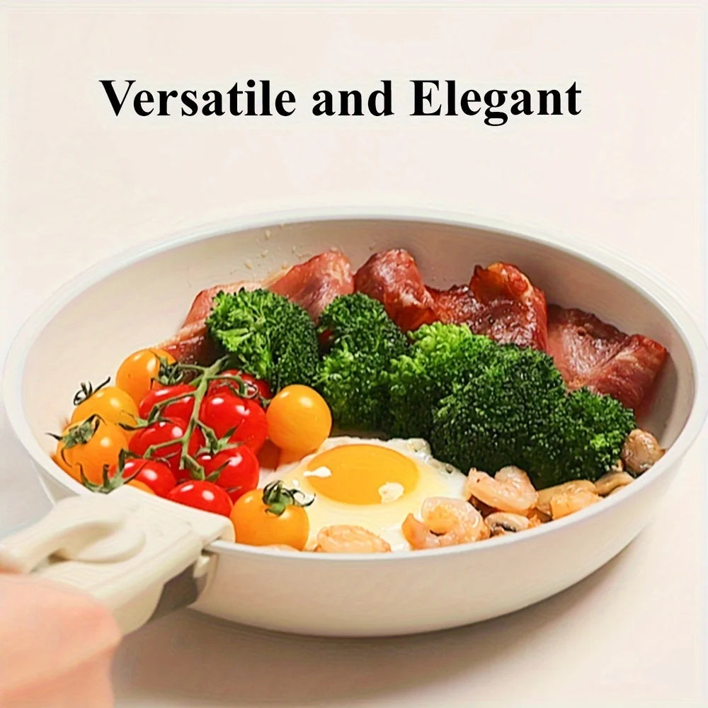 17-Piece Ceramic Nonstick Cookware Set with Removable Handles