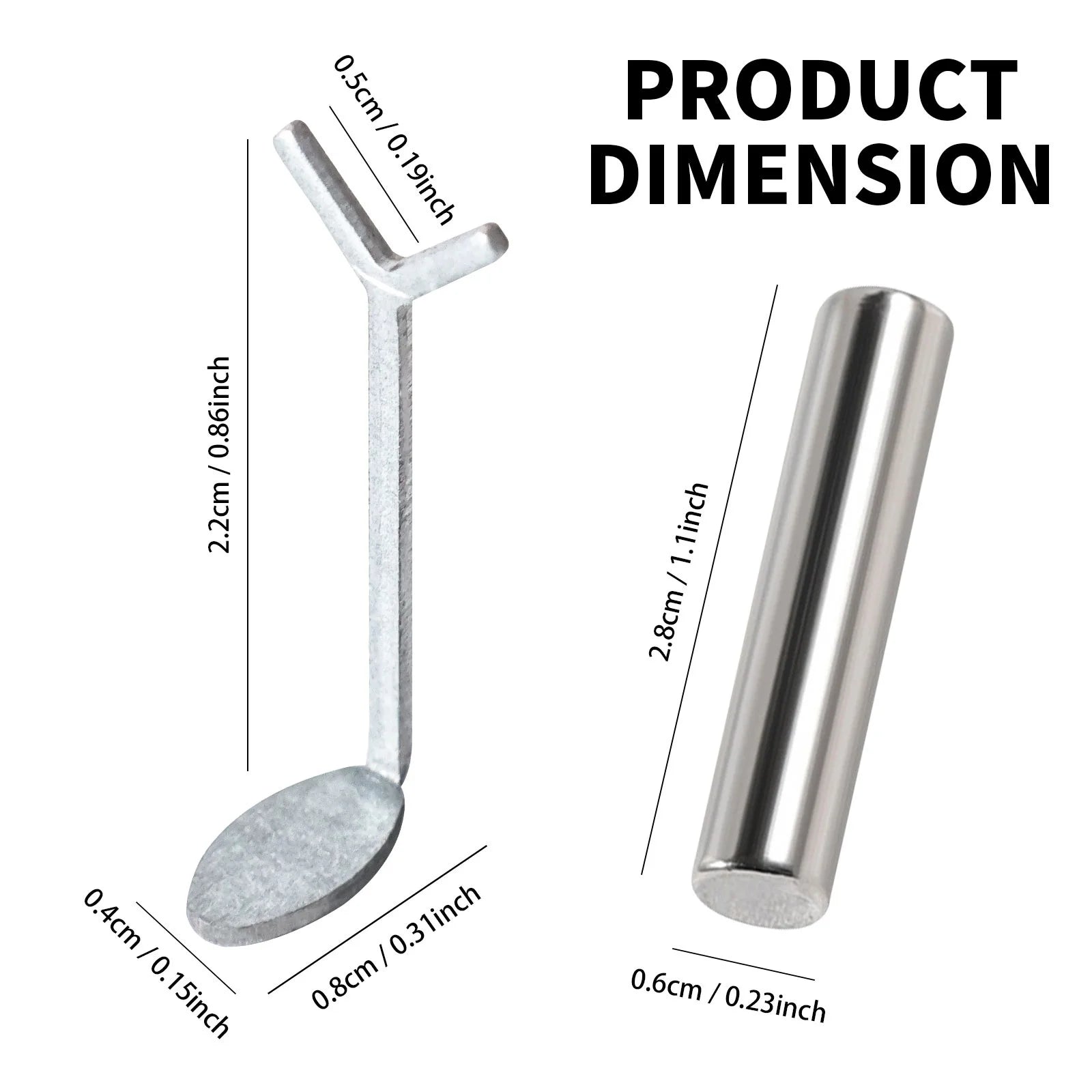 Y-Shaped Cat Eye Nail Polish Magnet Rod Combination Set Nail Art DIY Love Heart Effect Gel Polish Magnet Rod Tool Set 