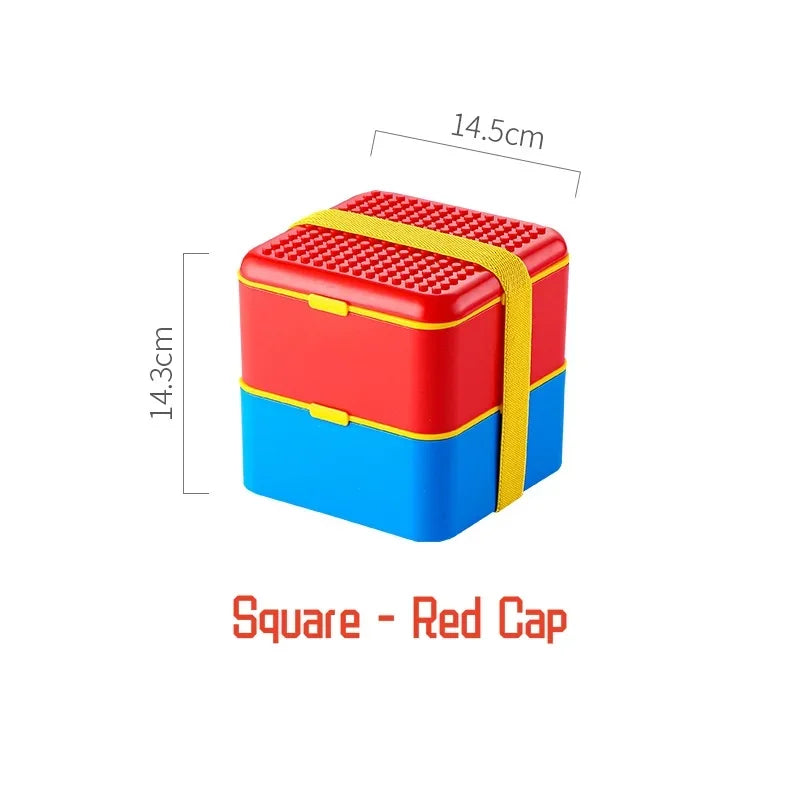 Building-Block Lunch Box or Separate Accessories