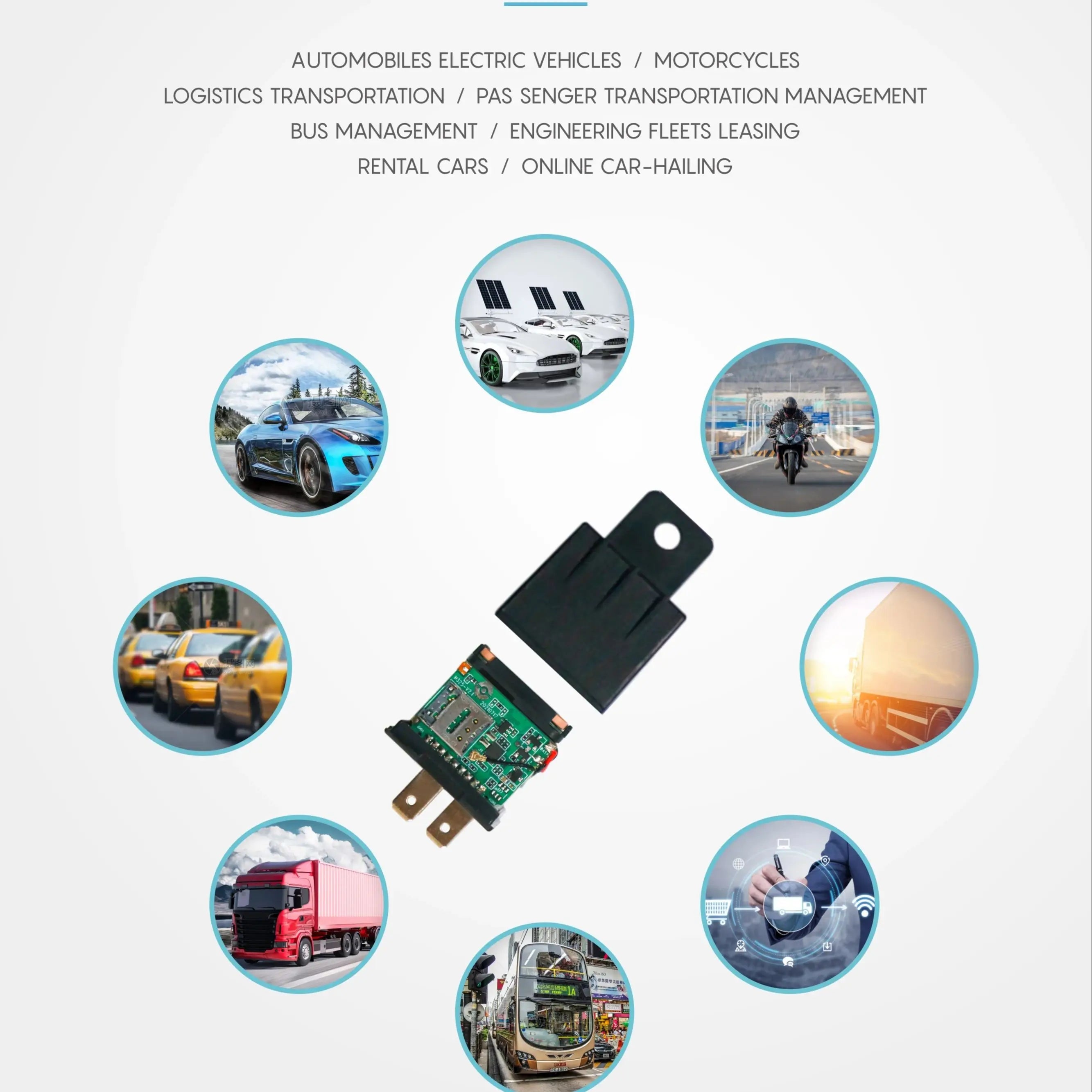 9-90V Relay GPS Tracker Car Motorcycle ACC Status DK09 4G Tow Away Power Off SMS Alarm Shock Move Call Cut Oil