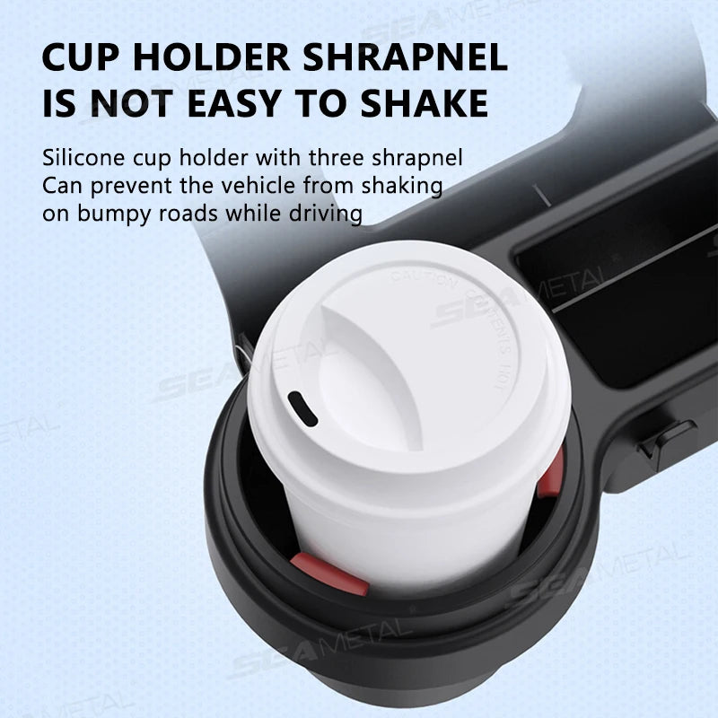 4 in 1 Car Door Organizer Hanging Cup Holder