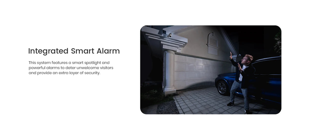 Dekco 5MP Wireless Solar Camera System 2 Cam Kit Outdoor WiFi Solar Security Camera Set Color Night Vision 2-Way Talk