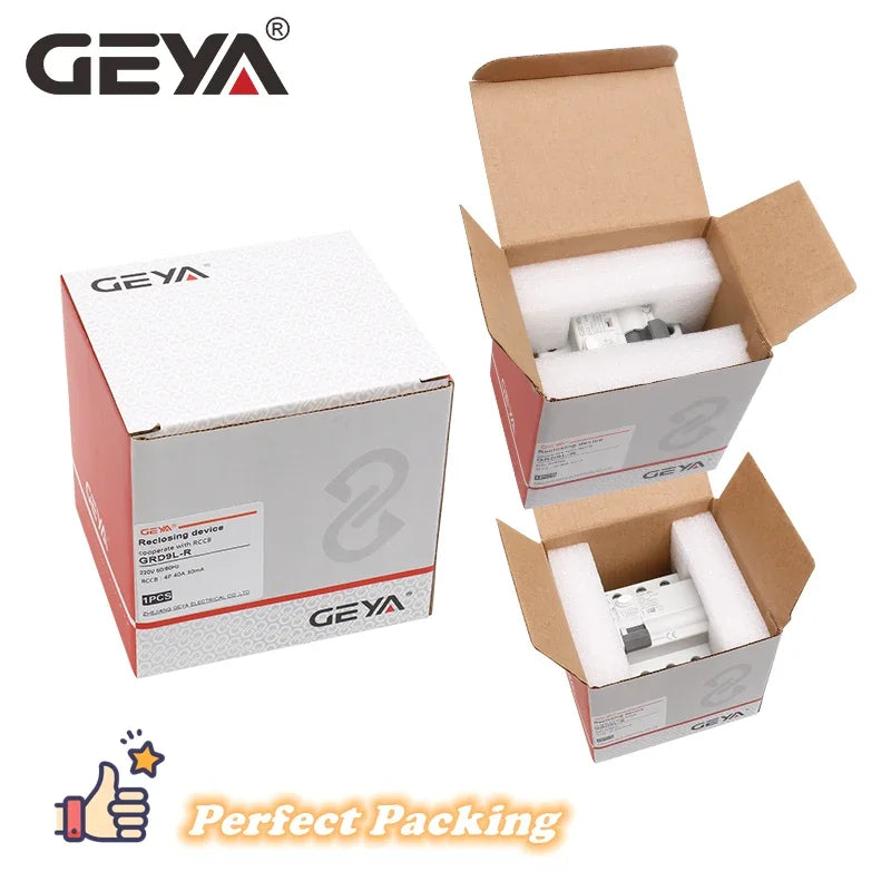 GEYA GRD9L‑R Automatic Reclosing RCD Circuit Breaker