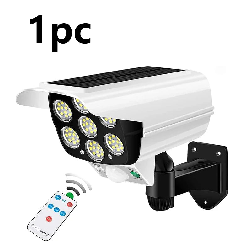 Solar Motion Light with Camera-Style Housing