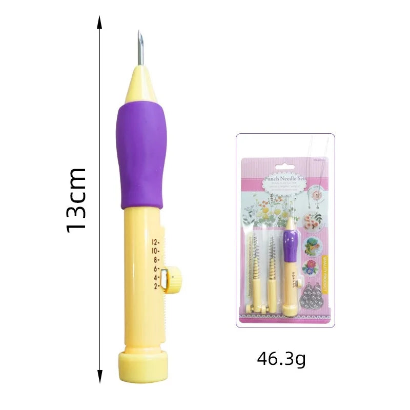 Embroidery Punch Needle Tool Set