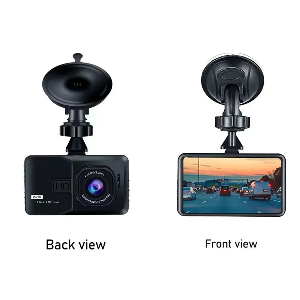 XUSHIDZ NEW 1080P HD Dash Camera Loop Recording Car Vehicle DVR Video Recorder Dashcam Night Vision 24h Parking Monitor G-sensor 