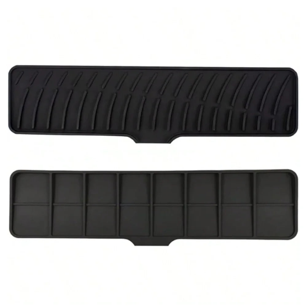 Kitchen Sink Splash Guard Silicone Draining Mat