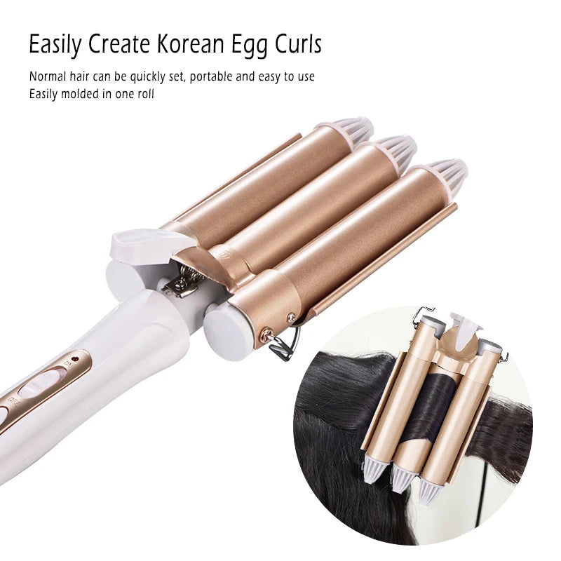 Professional Hair Curler Electric Curling Hair Rollers Curlers Hair Styler Hair Waver Styling Tools Hair Curlers for Woman 