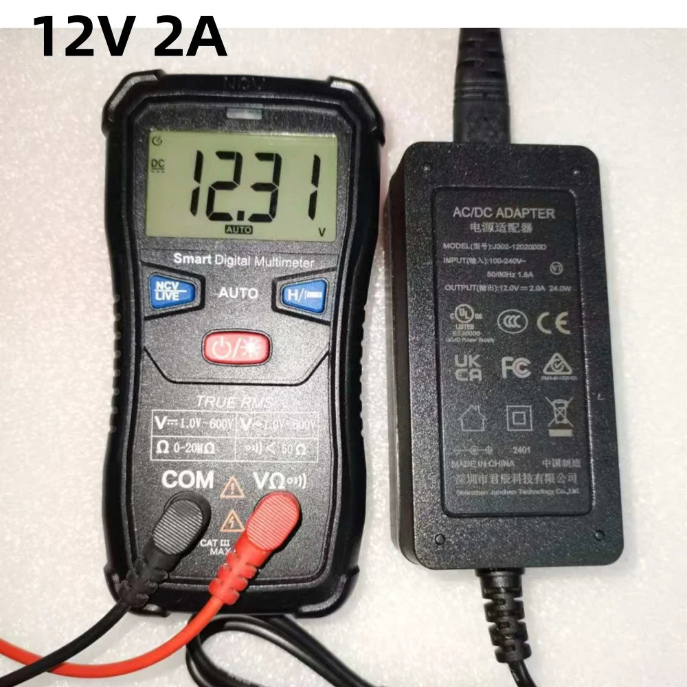 5V 6V 7.5V 9V 12V 13.5V 15V 16V 18v 19V 20V 24V 28V 30V 32V 36V 42V 48V 2A 3A 1a 4A 5A 6A Power Supply Adapter Converter Charger