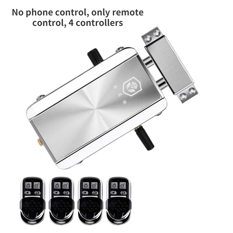 Tuya/TTlock Remote Control Door Lock Bluetooth Wireless Smart Lock Deadbolt Lock Electronic Keyless Invisible Lock