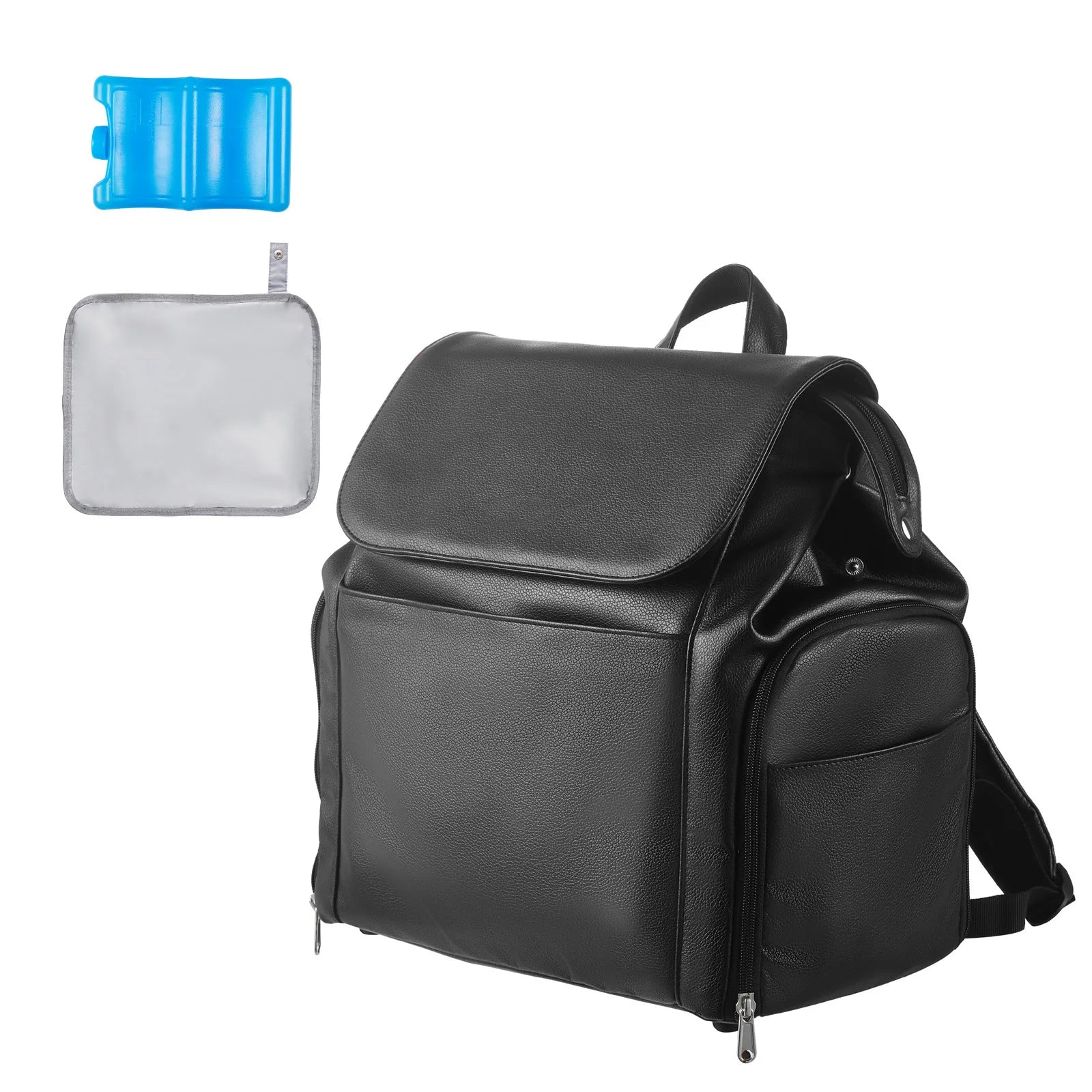 Breast Pump Backpack with Ice Pack & Organized Storage for Travel