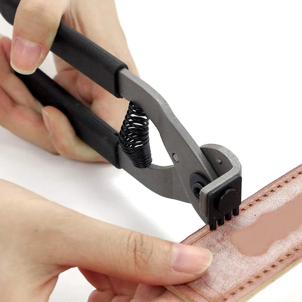 Four-Tooth Leather Stitching Punch Pliers