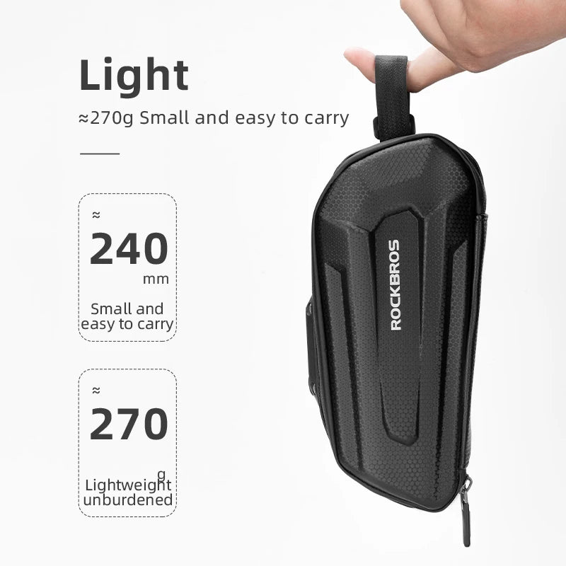 1.7L Waterproof Bicycle Rear Seat Bag