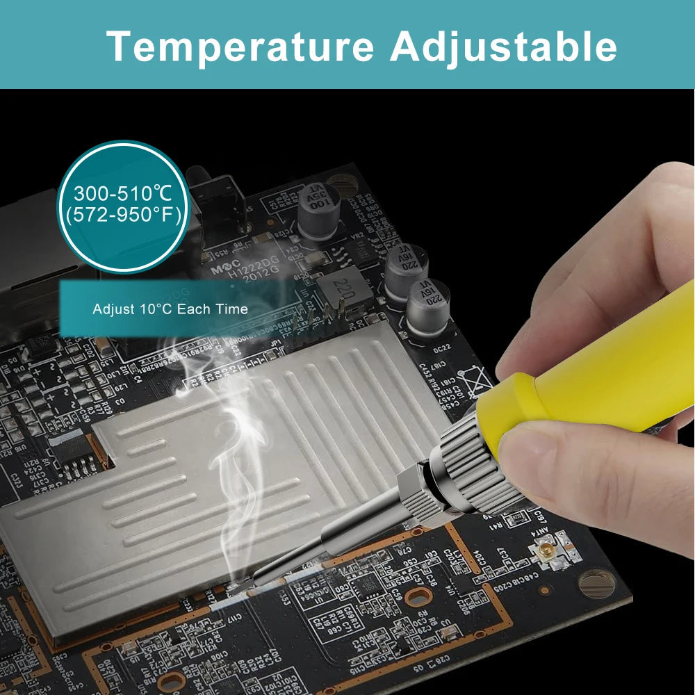 Cordless Electric Soldering Iron for Makita 14.4~18V Battery 300°C-510°C  Adjustment Metal Welding Gun Torch Repair Tool ﻿ 