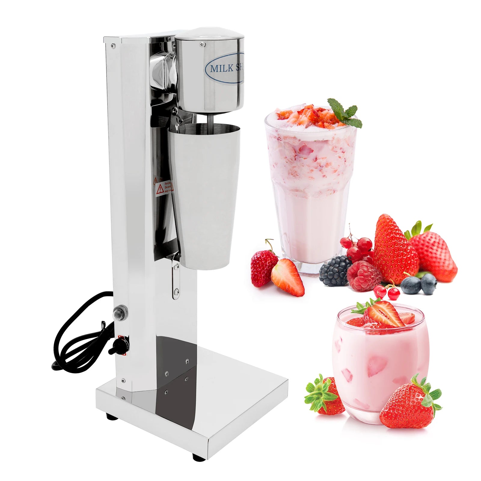 Commercial Milkshake Machine 180W 650ML 18000RPM Stainless Steel