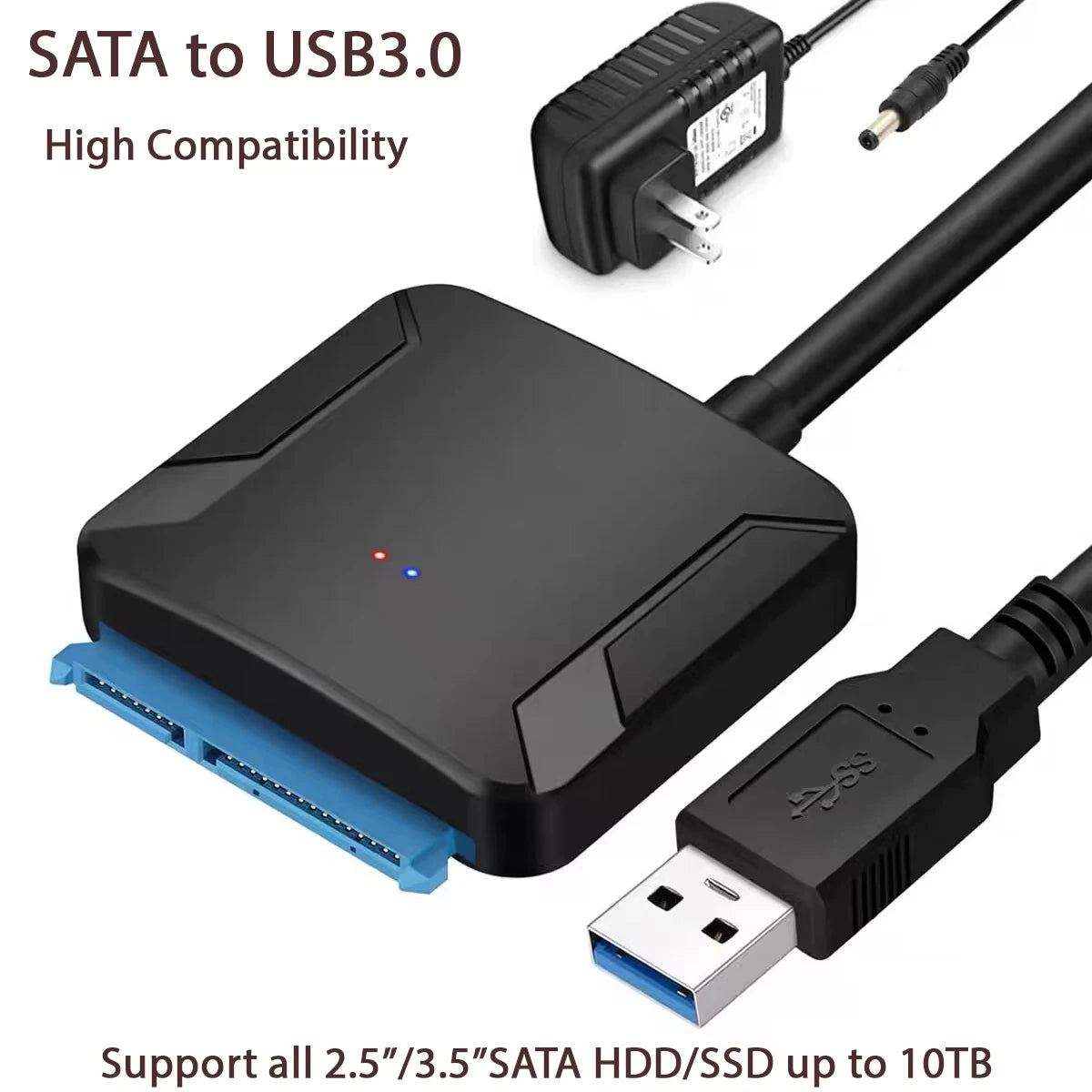 USB 3.0 to SATA Drive Adapter - Power Options