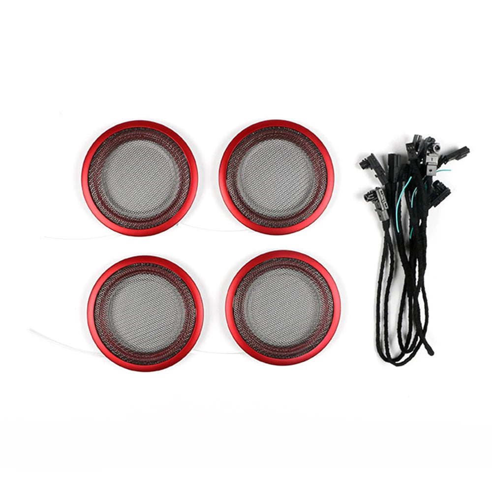 BMW 3 Series 4 Series Door Speaker Cover 8-Color LED Light Kit