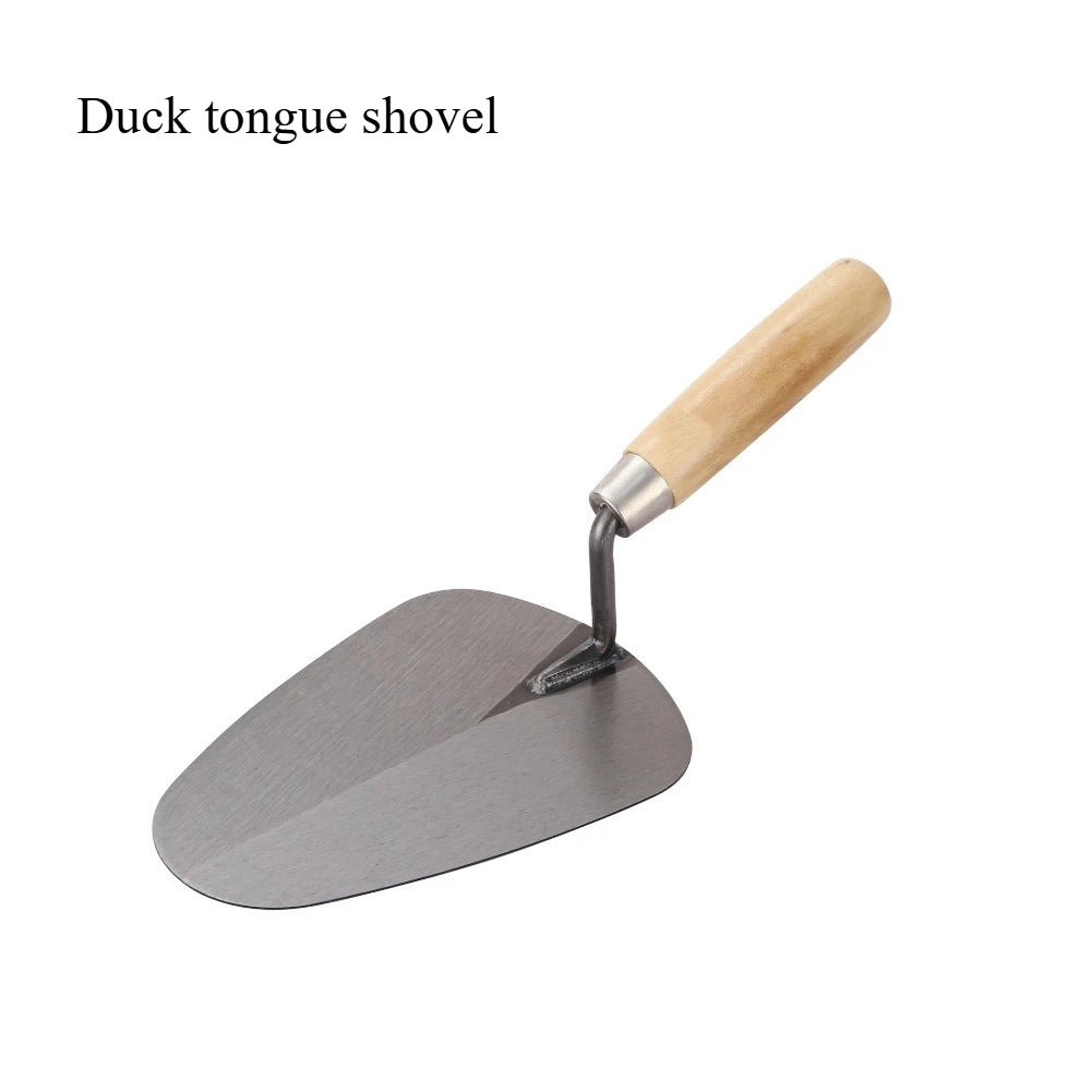 Carbon Steel Masonry Trowel with Wooden Handle