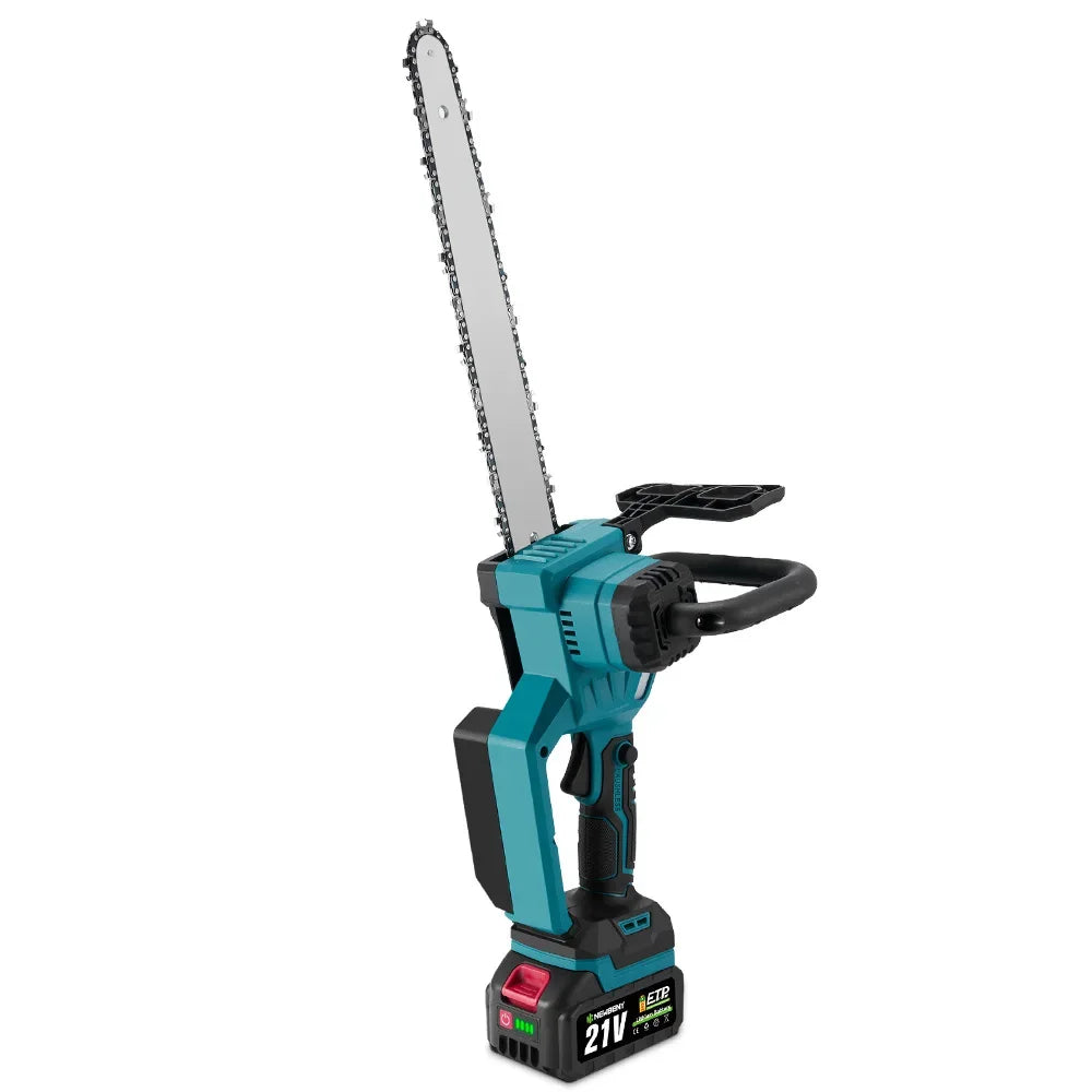 NEWBENY 12 Inch Brushless Electric Saw Cordless Efficient Garden Woodworking Cutting Power Tool For Makita 18-21V Battery Pin 