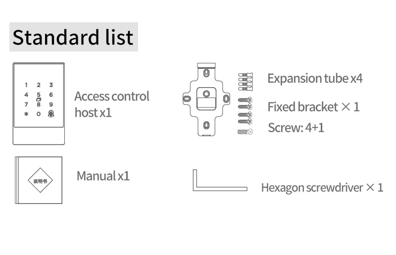 Akıllı WiFi ve Bluetooth Kapı Kilidi Tuş Takımı, Uygulama Kontrollü Erişim