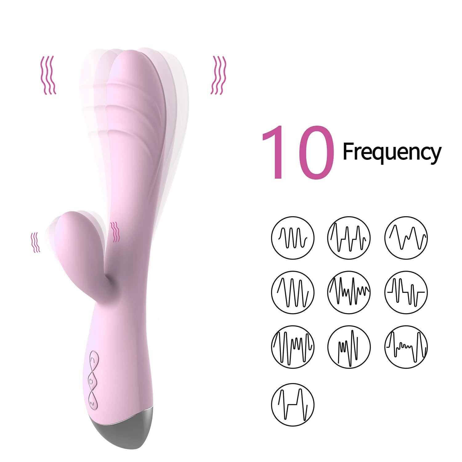 Powerful Dildo Vibrator For Female G-Spot Clitoris Stimulator Vagina Massager 10 Mode Vibrator Anal Dildo Sex Toys for Adult 18+ 