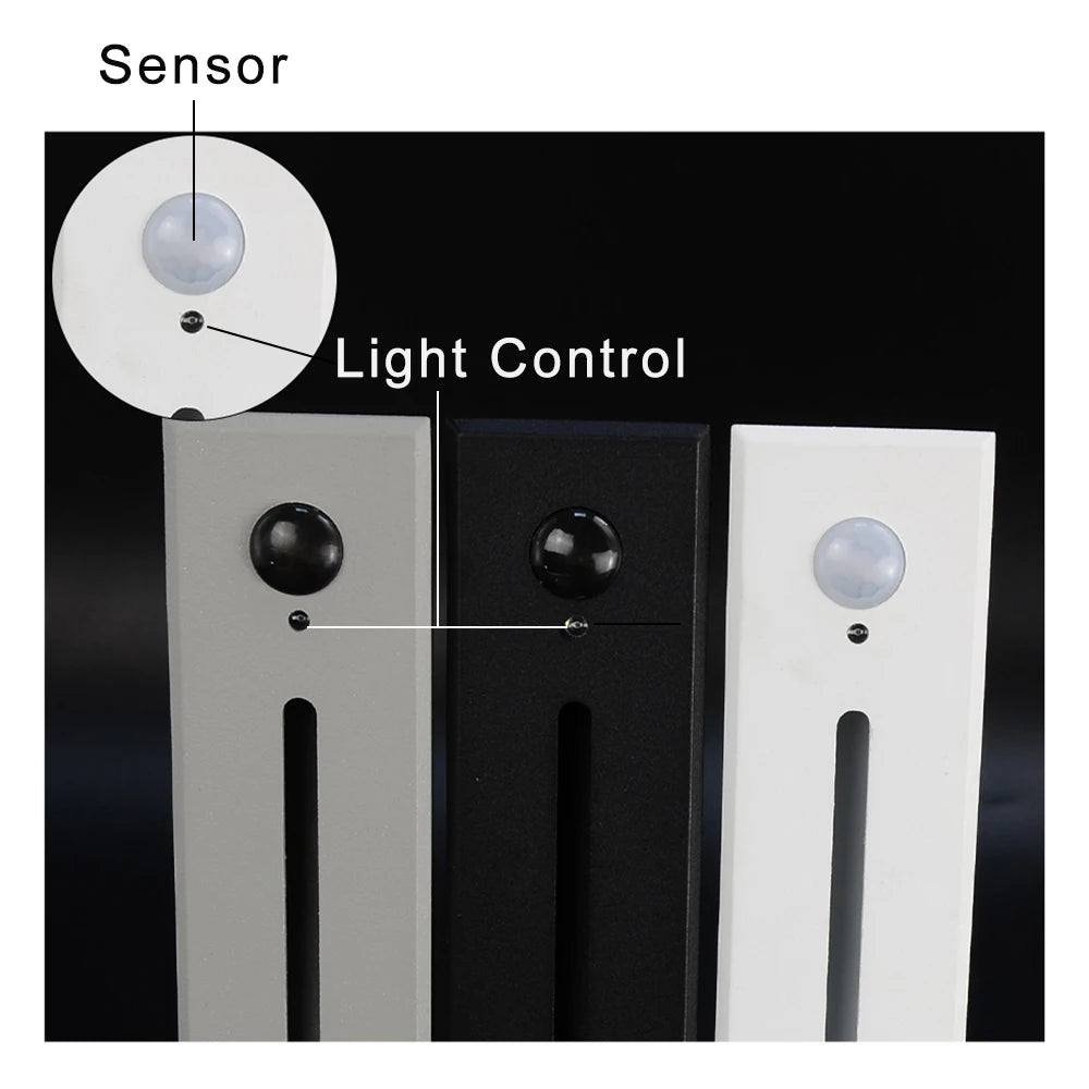 Recessed LED Stair Light - Sensor Options