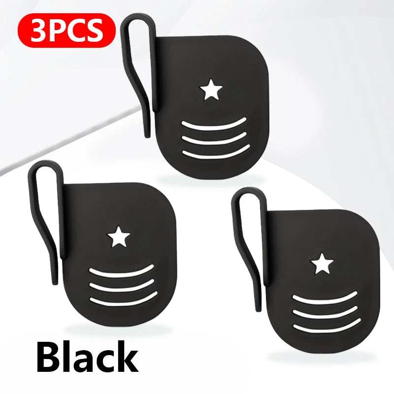 SEAMETAL 3Pcs Car Side Door Organizer Dividers Adjustable ABS Clip Organizer Storage Slot Partition Universal for All Vehicles