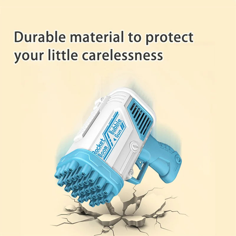 32-Hole Handheld Electric Bubble Toy