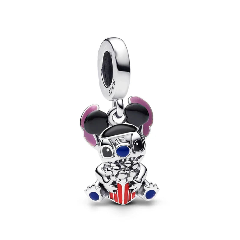 Disney Charms 925 Originales Winnie the Pooh Beads Fits Bracelet Necklace Women Charm Silver 925 Pendant Bead Luxury DIY Jewelry 