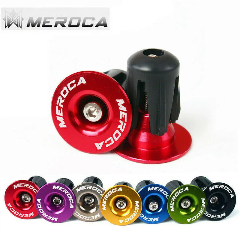 Bicycle Bar End Plug Road Mountain Bike Handlebar End Cap Aluminum Bicycle Handle Bar End Cap MTB Handlebar Plugs 