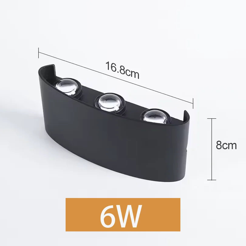 LED Wall Lamp 2W-10W, IP66 Waterproof, AC 85-265V