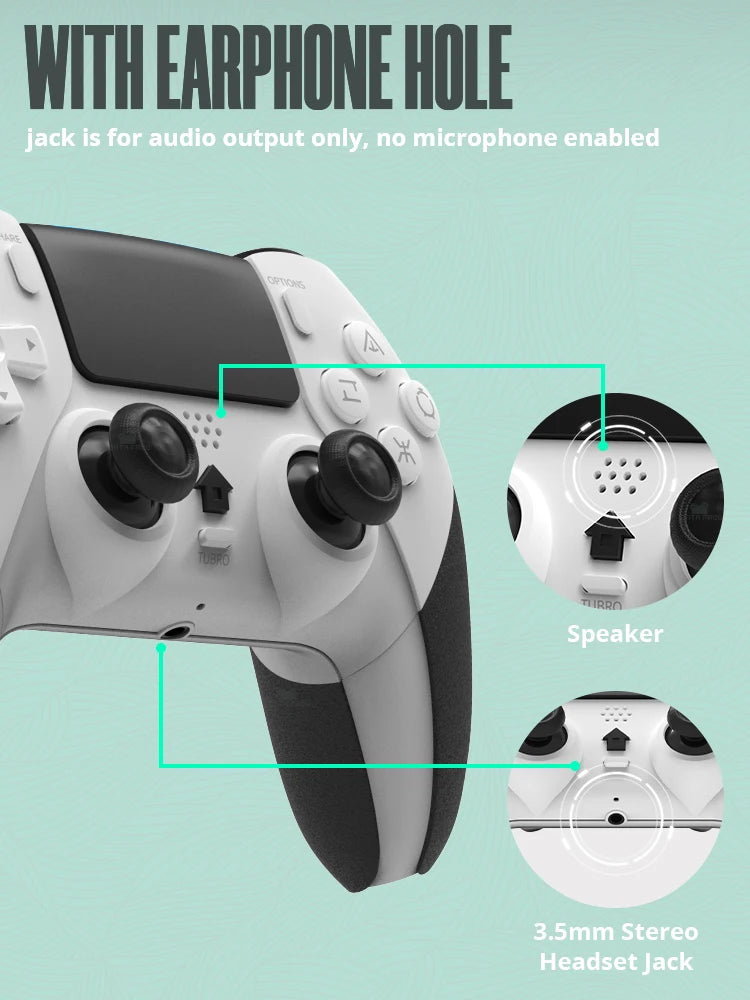 Bluetooth Wireless Controller for PS4 & PC 🎮 