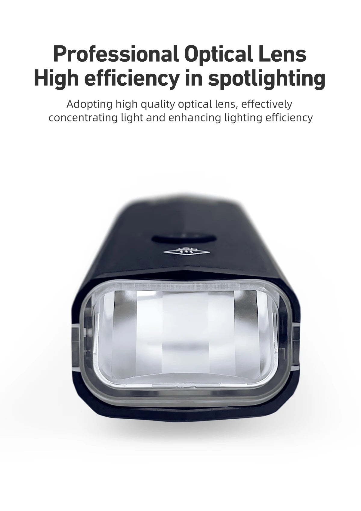 CYCLAMI Bicycle Front Light 500LM Bike Light 2000mAh Waterproof Headlights Flashlight Type-C Charging MTB Road Cycling Lamp 