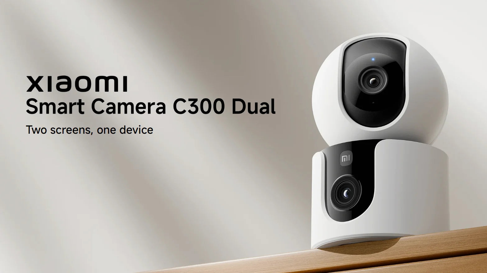 Xiaomi C300 inteligentná kamera s dvojitou šošovkou 360° AI WiFi 6 domáca bezpečnosť