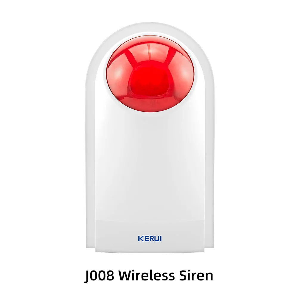 KERUI W181 Alarm System Panel WIFI GSM Alarm for Home Wireless Support Alexa Tuya Smart APP Control with Motion Sensor Siren
