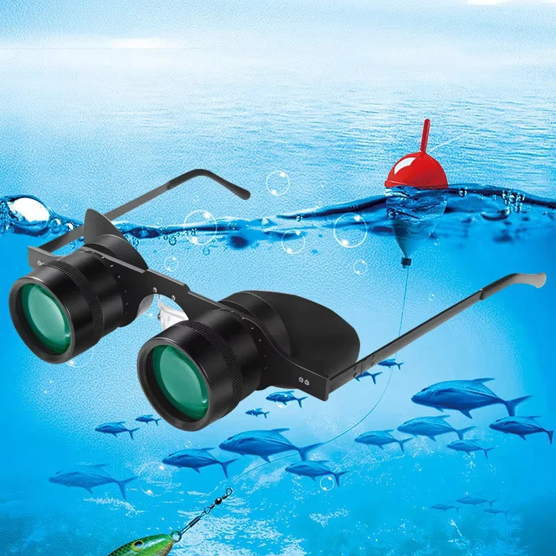 Hands-Free Binocular Glasses for Fishing and Spectating