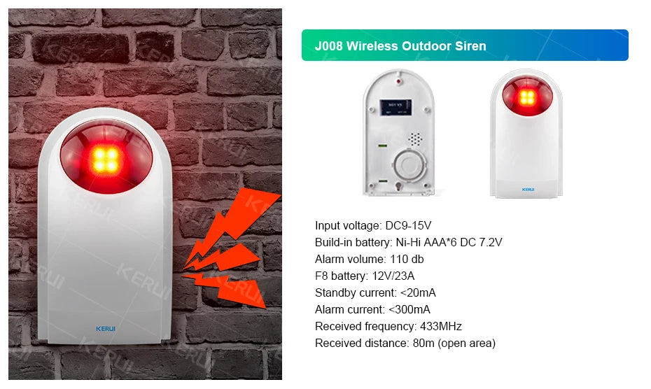 Entrega ES Kerui, grande ecrã tátil de 7 polegadas, sistema de alarme 4G+WiFi, alarme doméstico, ASK/FSK 433MHz, anti-roubo, funciona com Tuya G70