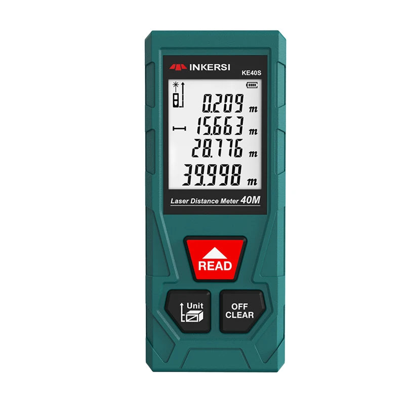 KE Series Red Laser Distance Meter, 40–120 m Options